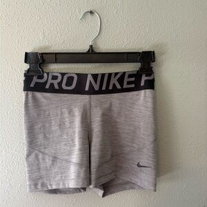 Nike Dri-FIT Black and Gray Shorts